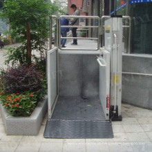 elevador de cadeira de rodas vertical da escada do elevador da plataforma com baixo preço
